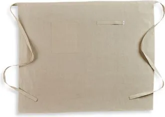 Solino Home Linen Apron 33 x 40 in for Dining Table, Holiday and Everyday Table Decor - Linen Midi Bistro Apron in Natural at Nordstrom, Size X-Large