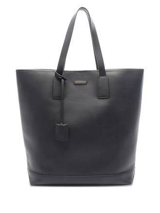 Saint Laurent 2010s leather shoulder bag - Black