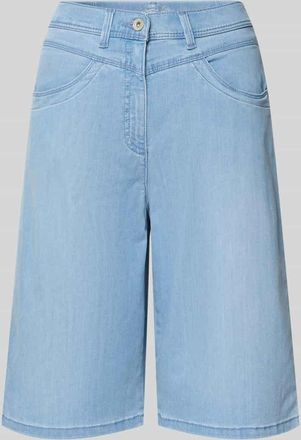 Raphaela by Brax Wide Leg Bermuda aus Baumwoll-Mix in Blau, Gr&ouml;&szlig;e 38