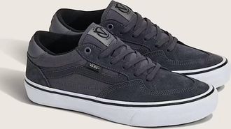 Vans Mens Skate Rowan Sneakers In Asphalt