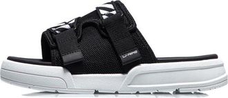 Li-Ning (WMNS) Li-Ning Fashion Slides Black White AGAR014-1