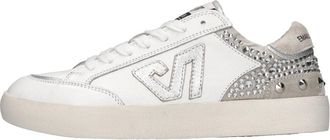 Emanuelle Vee Schoenen, Dames, Wit, 40 EU, Leer, Sneakers