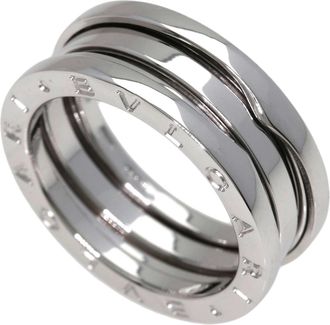 Bulgari White Gold (18K) Band Ring (Pre-Owned)