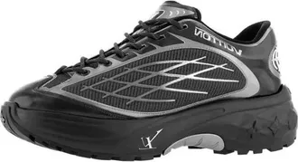Louis Vuitton LV Discovery Lace Up Sneakers Black 1ABZ2W