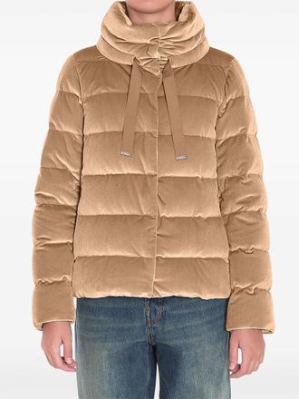 Herno Fluwelen jack - Beige