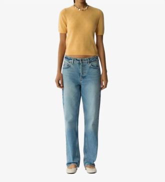 Guest In Residence Compass Sweater Tee In Sorbet