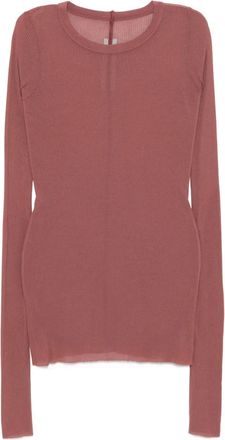 Rick Owens Top in maglia - Rosso