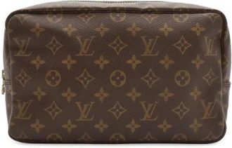 Louis Vuitton Pre-owned Monogram Pouch - Dames - Vintage Tassen - Bruin - ONE Size - Vintage