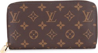 Louis Vuitton Brown Monogram Long Wallet (Bi-Fold) (Pre-Owned)