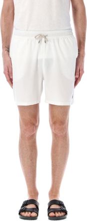Ralph Lauren White Polo Pony-embroidered Swim Shorts