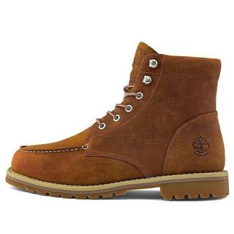 Timberland Redwood Falls Waterproof 6 Inch Boot Rust Nubuck A2EDRW