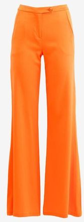Patrizia Pepe Orange Viscose Casual Womens Pants