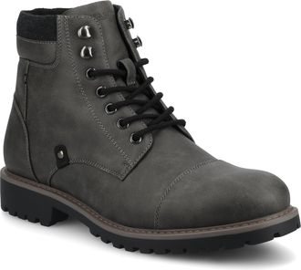 Vance Co. Vance Mens Yukkon Medium and Wide Width Cap Toe Boot