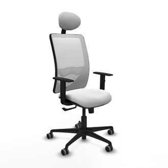 Piqueras y Crespo Silla De Oficina Piqueras Y Crespo Zulema Blanco Espuma Duradera