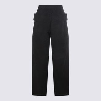 Rick Owens Mens Trousers Black _100 % Co