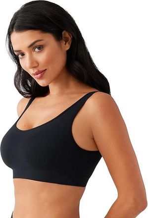 Wacoal Feeling Flexible Seamless Full Busted Bralette Womens Bra Black : 2XL, Nylon/Spandex
