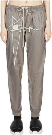 Rick Owens Training Trousers, female, Gray, Size: M Track Pants