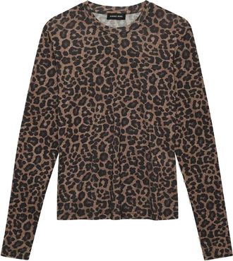 Anine Bing Long Sleeve Tops - Dames - Longsleeves - Bruin - S - Tops