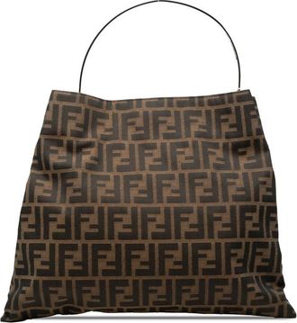 Fendi Pre-owned Fendi Zucca Canvas Metal Handle Tote Ladies HCK5ESSOMG365LR8