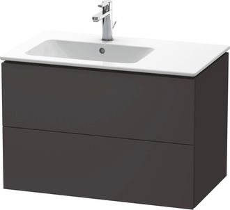 Duravit Duravit L-cube Mueble Bajo Lavabo Suspendido, 2 Cajones, Lavabo