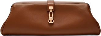 Gabriela Hearst Paola clutch - Bruin