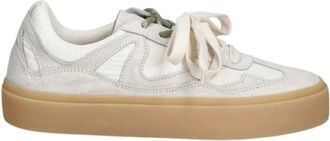 INUIKII Lynn Su&egrave;de Sneakers - Heren - Sneakers - Beige - 39 EU - Su&egrave;de - Schoenen