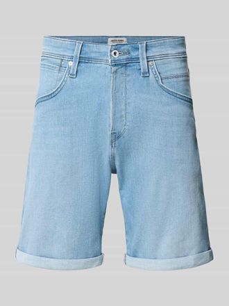 Jack & Jones Jack & Jones Jeansshorts mit Umschlag Modell RICK in Hellblau, Gr&ouml;&szlig;e XXL