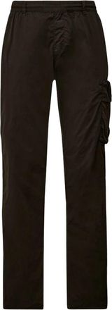 C.P. Company Chrome-R Ergonomische Cargo Lens Broek - Heren - Straight fit broeken - Zwart - 2XL - Nylon - Broeken