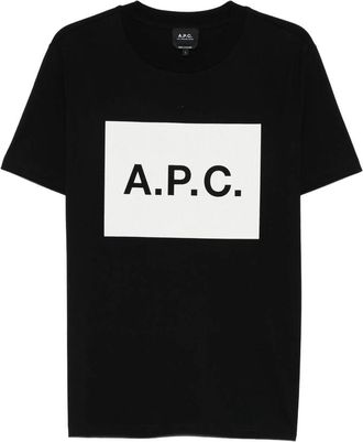 A.P.C. A. p.c. Logo-detail T-shirt