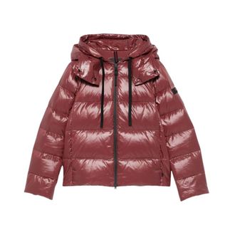 Peuterey Chaqueta Acolchada con Parche de Logo - Jackets - Mujer - Rojo - 2XS