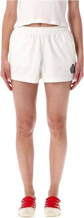Sporty & Rich New York Short - Dames - Bermuda - Wit - L - Korte Broeken