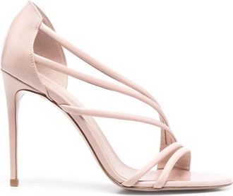 Le Silla Elegant Beige Hoge Hakken Pumps - Dames - Sandalen met hakken - Beige - 41 EU - Leer - Schoenen