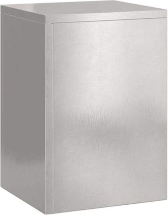 vidaXL Vidaxl - Soportes Para Plantas 3 Pcs Plateado 24 X 24 X 75 Cm