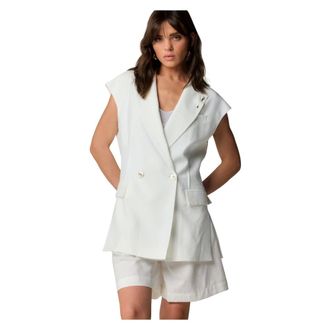 Kocca Jassen, Dames, Wit, L, Stijlvol Vest