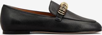 Tod's Nappaleder-Mokassins mit Ringen