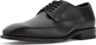 Johnston & Murphy Ashton Plain Toe Mens Dress Flat Shoes Black Full Grain : 10.5 M (D), Leather