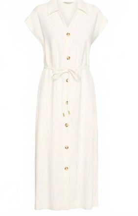 b.young Womens Bydalano Dress In White Marshmallow