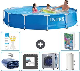 Intex Piscina Con Estructura Redonda - 366x76 Cm - 7-piezas S16