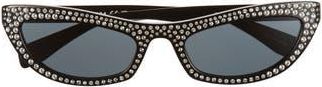 Marc Jacobs 54mm Cat Eye Sunglasses in Black Crystal at Nordstrom Rack