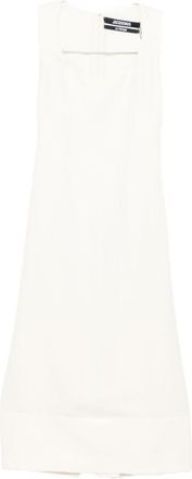 Jacquemus Womens La Robe Tablier Long Dress