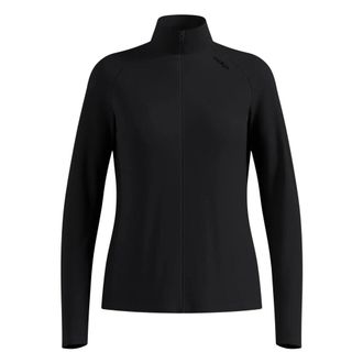 Odlo Essential Warm Full Zip - - Sport - Donna - Nero - L