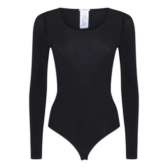 Wolford Body negro de manga larga Aw 25 - Tops - Mujer - Negro - M