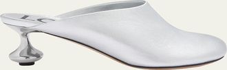 Loewe Toy Metallic Mule Pumps