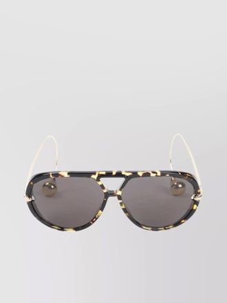 Bottega Veneta aviator sunglasses double bridge