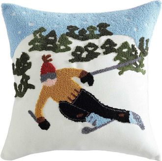Eddie Bauer Ski Hills Solid Decorative Pillow