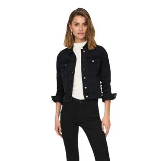 Jacqueline de Yong Jacqueline de Yong, Dames, Jassen, Zwart, Maat: XS Denim