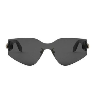 Bulgari Sunglasses, unisex, Black, Size: ONE SIZE Serpenti Mask Sunglasses