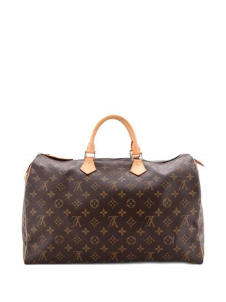 Louis Vuitton Speedy Bandouliere Bag Monogram Canvas 40 satchel - Bruin