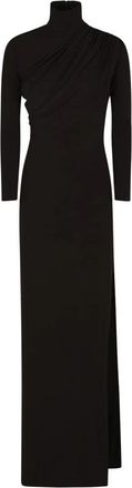 Courr&egrave;ges Twist Jersey Gown - Dames - Avondkleed - Zwart - XS - Kleedjes