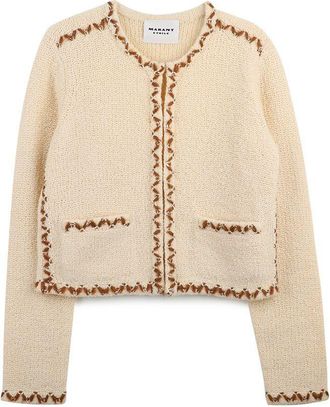 Isabel Marant Merino Tweed Cardigan